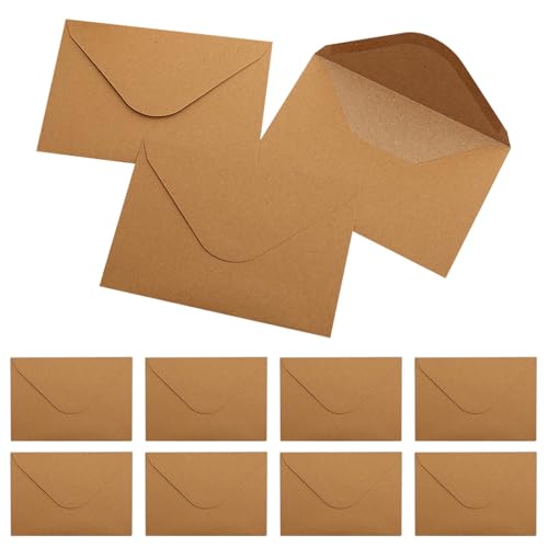 50 Kraftpapier Umschläge,Bra-un Briefumschläge,Vintage Briefumschläge Briefkuvert Briefhülle,Kraftpapier Briefumschläge,125 x 175mm,Für Grußkarten Geburtstagskarten Party-/Hochzeiteinladungen 50 Kraftpapier Umschläge,Bra-un Briefumschläge,Vintage Briefumschläge Briefkuvert Briefhülle,Kraftpapier Briefumschläge,125 x 175mm,Für Grußkarten Geburtstagskarten Party-/Hochzeiteinladungen von Zaphara