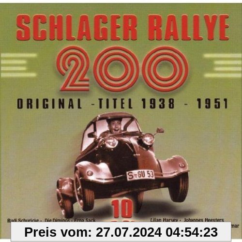Schlager Ralley 200: 1938 - 1951 von Zarah Leander