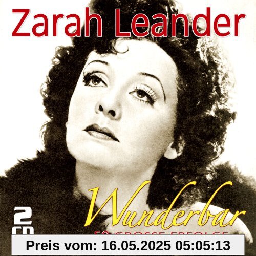 Wunderbar - 50 Große Erfolge von Zarah Leander