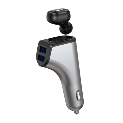 2-in-1 3.1A Auto-Ladegerät mit 2 USB-Ports und Bluetooth-Kopfhörer, ideal zum Aufladen von Geräten und Freisprechanrufen. 2-in-1 3.1A Auto-Ladegerät mit 2 USB-Ports und Bluetooth-Kopfhörer, ideal zum Aufladen von Geräten und Freisprechanrufen. von Zarivy