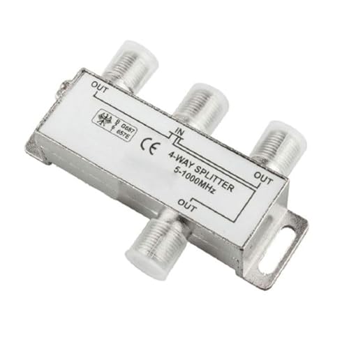 3-Wege-Verteiler 5-1000 MHz für TV-Signal, ideal zur Optimierung der Verteilung in Multimedia-Anlagen. von Zarivy