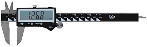 Digitaler Messschieber IP67, Messgenauigkeit, absolute Funktionen, interne und externe Messung, nützlich für mechanische und Holzarbeiten. Digitaler Messschieber IP67, Messgenauigkeit, absolute Funktionen, interne und externe Messung, nützlich für mechanische und Holzarbeiten. von Zarivy