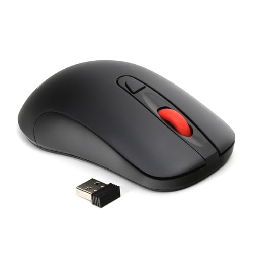 Kabellose USB-Maus, einstellbar auf 1000-1200-1600 DPI, Schwarz, ideal für Arbeit und Gaming, bietet mehr Mobilität und Komfort. Kabellose USB-Maus, einstellbar auf 1000-1200-1600 DPI, Schwarz, ideal für Arbeit und Gaming, bietet mehr Mobilität und Komfort. von Zarivy