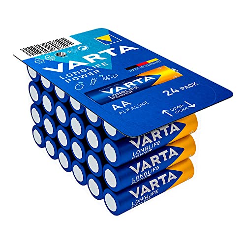 LONGLIFE Power LR06 AA-Batterien in Einer 24er Box, ideal für den täglichen Gebrauch, Sorgen für hohe Leistung, Langlebigkeit und optimale Leistung und verlängern die Lebensdauer Ihrer Geräte. von Zarivy