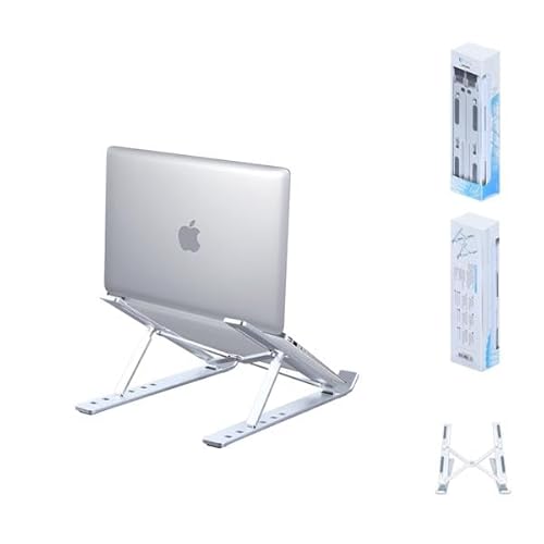 Schreibtischständer aus Aluminiumlegierung in Silber, ideal zur Verbesserung der Ergonomie und Organisation in Arbeitsbereichen. Schreibtischständer aus Aluminiumlegierung in Silber, ideal zur Verbesserung der Ergonomie und Organisation in Arbeitsbereichen. von Zarivy
