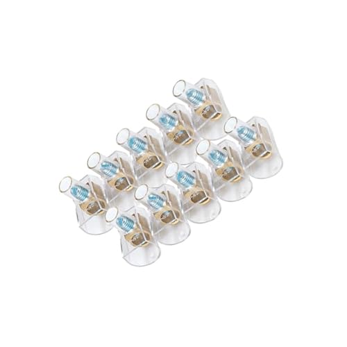 Transparenter PC5-Klemmenblock (2,5 mm) – 2 Stück pro Blisterkarte, ideal für elektrische Verbindungen und elektronische Projekte. von Zarivy