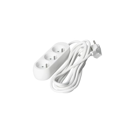 Verlängerungskabel 3 x 1,5 mm² von 3 m, ideal für den Transport von Strom in Ferne Räume und zum sicheren Anschluss mehrerer Geräte. von Zarivy