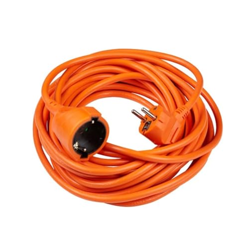 Verlängerungskabel mit 1 Buchse, 10 m, Orange, ideal zum Anschluss von elektrischen Geräten und zur Verlängerung der Reichweite. Verlängerungskabel mit 1 Buchse, 10 m, Orange, ideal zum Anschluss von elektrischen Geräten und zur Verlängerung der Reichweite. von Zarivy