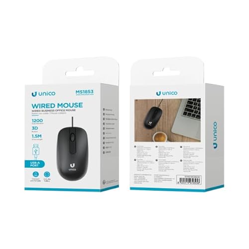 Zarivy 3D-Maus mit schwarzem Kabel, optimale Präzision, ergonomisches Design, ideal für Grafikdesign und 3D-Modellierung. von Zarivy