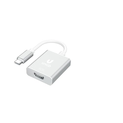 Zarivy Adapter Typ C auf HDMI-Buchse, Silber, ermöglicht den Anschluss von Typ-C-Geräten an HDMI-Displays, ideal für Präsentationen und Unterhaltung. Zarivy Adapter Typ C auf HDMI-Buchse, Silber, ermöglicht den Anschluss von Typ-C-Geräten an HDMI-Displays, ideal für Präsentationen und Unterhaltung. von Zarivy