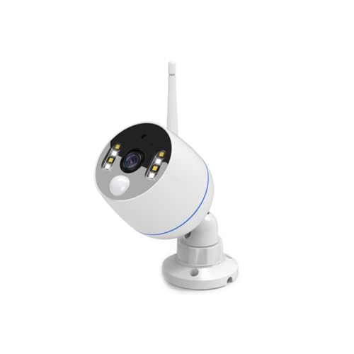 Zarivy Außenkamera 1080p 2 MP mit Farb-Nachtsicht, ideal für Überwachung und Sicherheit im Freien. von Zarivy