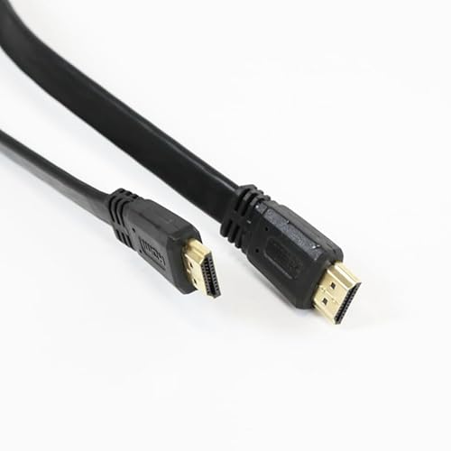 Zarivy HDMI Kabel 1.4 Flach 5.0m High Speed Datenübertragung Ideal zum Anschluss von Geräten an Displays und Projektoren Zarivy HDMI Kabel 1.4 Flach 5.0m High Speed Datenübertragung Ideal zum Anschluss von Geräten an Displays und Projektoren von Zarivy
