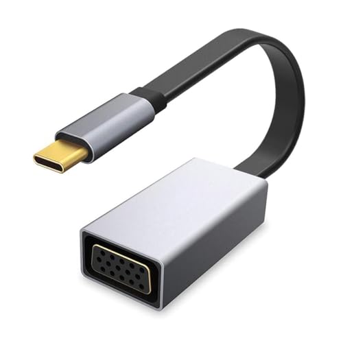 Zarivy Multimedia-Adapter Type-C auf VGA 1080p 60 Hz zum Anschluss von Geräten an Externe Displays und Projektionen. von Zarivy
