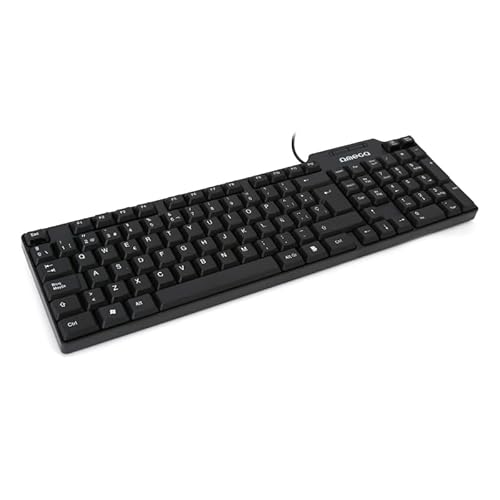 Zarivy Spanische USB-Tastatur, kompaktes Design, Hintergrundbeleuchtung, leise Tasten; ideal für Büro und persönlichen Gebrauch, verbessert das Schreiberlebnis. von Zarivy