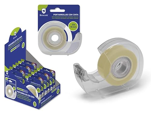 Zarivy Toilettenpapierhalter mit transparentem Klebeband, 33 x 19 mm, ideal für Bastelarbeiten, Reparaturen und den Heimgebrauch. Zarivy Toilettenpapierhalter mit transparentem Klebeband, 33 x 19 mm, ideal für Bastelarbeiten, Reparaturen und den Heimgebrauch. von Zarivy