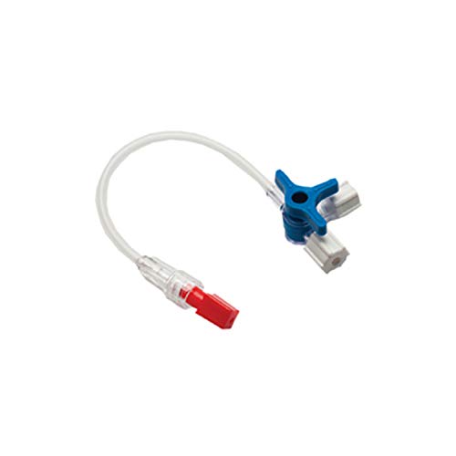 Zarys KTP-50 3 Wege Absperrhahn mit Verlängerungsrohr, DEHP Frei, 50cm Länge, 50 Stück von Zarys