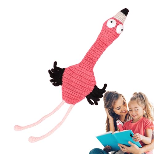 Zasdvn Einzigartige Lesezeichen, Häkellesezeichen | Handgemachtes lustiges Lesezeichen - Niedliche Lesezeichen, cooles Häkel-Lesezeichen für Lehrer, Schüler, Kinderbuchliebhaber von Zasdvn