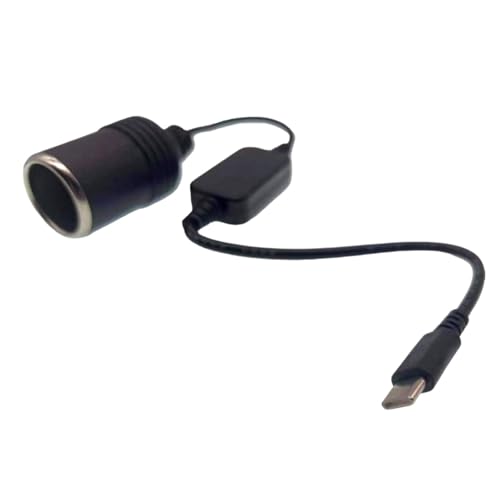 Zasdvn USB C auf 12V,USB C auf 12V Adapter,Tragbarer USB-C-Adapter für Feuerzeug | Weibliches Konverterkabel, Typ-C-Stecker auf leichtere Buchse, max. 12 W für Autos, LKWs und SUVs Zasdvn USB C auf 12V,USB C auf 12V Adapter,Tragbarer USB-C-Adapter für Feuerzeug | Weibliches Konverterkabel, Typ-C-Stecker auf leichtere Buchse, max. 12 W für Autos, LKWs und SUVs von Zasdvn