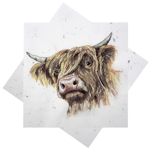 Servietten Oktoberfest Rind Galloway Bayrisch Tischdeko Grill Kuh Partydeko Deko 20 Stück Servietten Oktoberfest Rind Galloway Bayrisch Tischdeko Grill Kuh Partydeko Deko 20 Stück von ZauberDeko