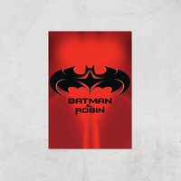 Batman & Robin Giclee Art Print - A3 - Print Only von Zavvi Gallery