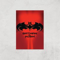 Batman & Robin Giclee Art Print - A4 - Print Only von Zavvi Gallery