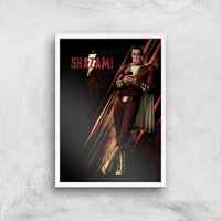 DC Shazam! Giclée Kunstdruck - A2 - White Frame von Zavvi Gallery