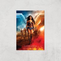 DC Wonder Woman Giclée Kunstdruck - A4 - Print Only von Zavvi Gallery