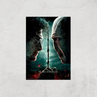 Harry Potter and the Deathly Hallows Part 2 Giclee Art Print - A2 - Print Only von Zavvi Gallery