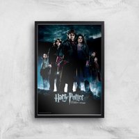 Harry Potter and the Goblet Of Fire Giclee Art Print - A3 - Black Frame von Zavvi Gallery