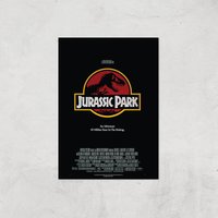 Jurassic Park Giclee Art Print - A2 - Print Only von Zavvi Gallery