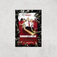 Shaun Of The Dead Giclee Art Print - A3 - Print Only von Zavvi Gallery