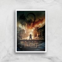 The Hobbit: Battle Of The Five Armies Giclee Art Print - A3 - White Frame von Zavvi Gallery