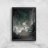 The Hobbit: The Desolation Of Smaug Giclee Art Print - A3 - Black Frame von Zavvi Gallery