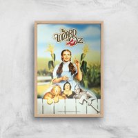 The Wizard Of Oz Giclee Art Print - A3 - Wooden Frame von Zavvi Gallery