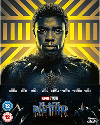 Black Panther (2018) 3D - Zavvi Exclusive Lenticular Steelbook mit deutschem Ton, Blu-ray 3D + Blu-ray, Uncut, von Zavvi