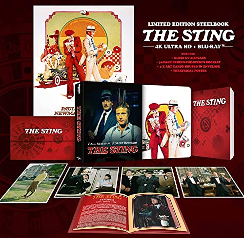 Der Clou 4K Box, The Sting 4K Box, Zavvi exklusive, 4K UHD Blu-ray + Blu-ray, OOP, Deutscher Ton nur auf Blu-ray, Uncut, Regionfree von Zavvi