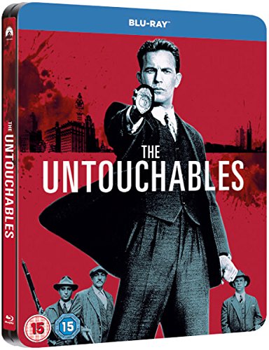 Die Unbestechlichen, Untouchables, Blu-ray, Steelbook mit deutschem Ton, Zavvi exklusiv, Uncut, Regionfree von Zavvi