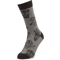 Men's Crash Bandicoot All Over Print Socks - Grey - UK 8-11 von Zavvi