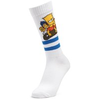 Men's Simpsons Barts Friends Sports Socks - White - UK 4-7.5 von Zavvi