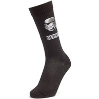 Men's Storm Trooper Face Sports Socks - Black - UK 4-7.5 von Zavvi