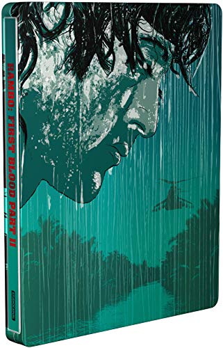 Rambo First Blook Teil 2 4K, Part 2 4K, Steelbook, Zavvi exklusiv, 4K UHD Blu-ray + Blu-ray mit deutschem Ton, Uncut, Regionfree von Zavvi