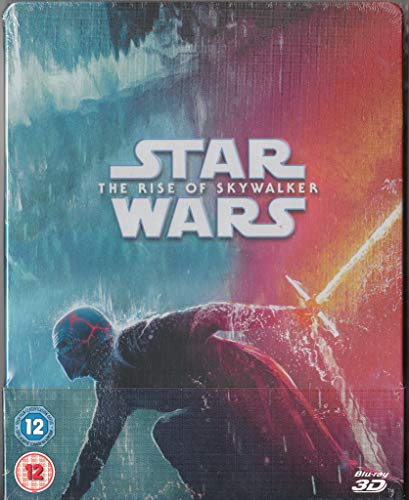 Star Wars: Der Aufstieg Skywalkers 3D, Star Wars: The Rise of Skywalker 3D, Steelbook, Zavvi exklusive, Blu-ray 3D plus 2D Blu-ray (beide ohne deutschen Ton), Uncut, Regionfree, OOP von Zavvi