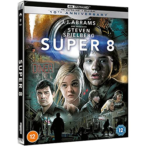 Super 8 4K, Blu-ray, Steelbook, 4K UHD Blu-ray + Blu-ray, 10TH Anniversary Edition, Zavvi exklusive, mit deutschem Ton auf beiden Discs, Uncut, Regionfree Super 8 4K, Blu-ray, Steelbook, 4K UHD Blu-ray + Blu-ray, 10TH Anniversary Edition, Zavvi exklusive, mit deutschem Ton auf beiden Discs, Uncut, Regionfree von Zavvi