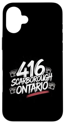 416 Urbaner Stil: Scarborough Drip Hülle für iPhone 16 Plus 416 Urbaner Stil: Scarborough Drip Hülle für iPhone 16 Plus von Zawles Designs