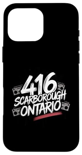 416 Urbaner Stil: Scarborough Drip Hülle für iPhone 16 Pro Max von Zawles Designs