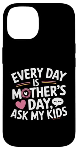 Jeder Tag ist Muttertag, frag meine Kinder Hülle für iPhone 14 von Zawles Designs