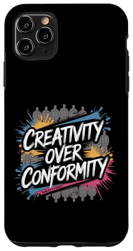 Kreativität über Konformität Hülle für iPhone 11 Pro Max Kreativität über Konformität Hülle für iPhone 11 Pro Max von Zawles Designs