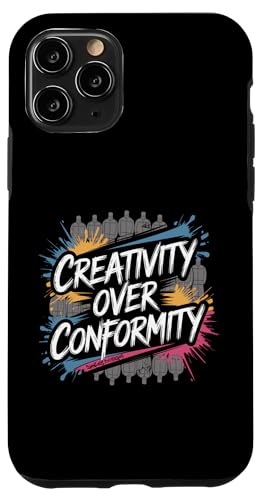 Kreativität über Konformität Hülle für iPhone 11 Pro Kreativität über Konformität Hülle für iPhone 11 Pro von Zawles Designs
