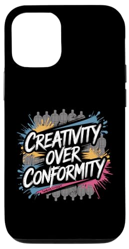 Kreativität über Konformität Hülle für iPhone 12/12 Pro Kreativität über Konformität Hülle für iPhone 12/12 Pro von Zawles Designs