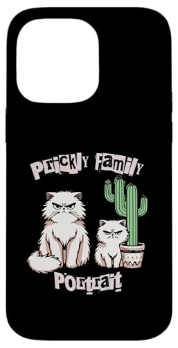 Stacheliges Familienporträt Hülle für iPhone 14 Pro Max von Zawles Designs